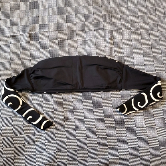 Strapless patterned bikini swimsuit top - Picture 3 of 4